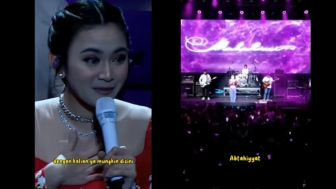 Buat Netizen Nostalgia, Mahalini Nyanyikan Lagu Religi Deen Assalam Saat Konser