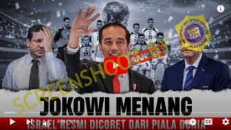 CEK FAKTA: Jokowi Berhasil Coret Israel dari Piala Dunia U-20