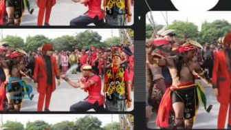 CEK FAKTA :  Ribuan Suku Dayak Serbu Pesulap Merah Karena Remehkan Ida Dayak