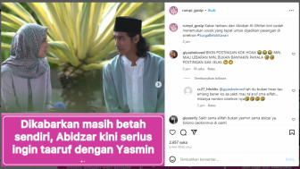 Abidzar Al-Ghifari Ingin Ta'aruf dengan Yasmin Napper, Publik: HOAX