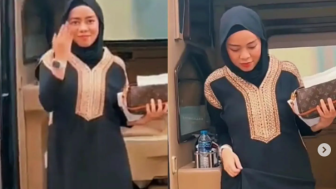 Serba Hitam, Outfit Sohwa Halilintar Dipuji Elegan dan Simpel