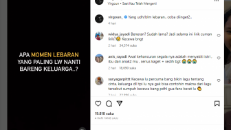 Unggahan Terakhir Virgoun Banjir Komentar Miring Netizen: Lirik Cuman Lirik