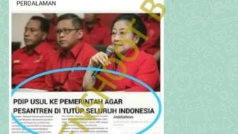 CEK FAKTA: PDIP Usul ke Pemerintah untuk Tutup Semua Pesantren di Indonesia