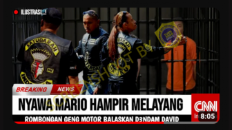 CEK FAKTA: Rombongan Geng Motor Nyerang Mario Dandy