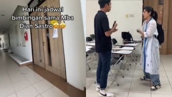 Beruntung, Mahasiswa Ini Diajar Dian Sastro hingga Jadi Anak Bimbingannya