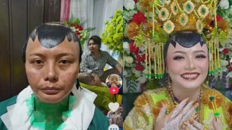 Viral Wajah Perempuan Sebelum dan Sesudah Dirias Pengantin, Video Sudah Ditonton 13 Juta Kali