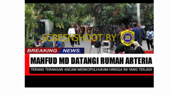 CEK FAKTA: Mahfud MD Datangi Rumah Arteria Dahlan