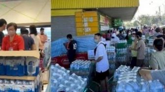 Warga Malaysia Panik Karena Volume Air Bendungan Tiba-tiba Turun, Supermarket Diserbu Untuk Bertahan Hidup