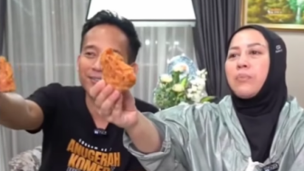 Denny Cagur dan Istri Coba Buat dan Makan Semangka Goreng, Warganet: Gak Deh Makasih