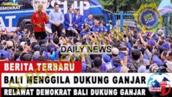 CEK FAKTA: Kader Demokrat di Bali Pindah Haluan Dukung Ganjar di Pilpres Nanti