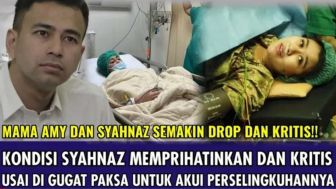 CEK FAKTA: Jiwanya Tergoncang, Syahnaz Sadiqah Kritis