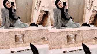 Netizen Terpancing Lihat Foto Inara Rusli di Kamar Mandi