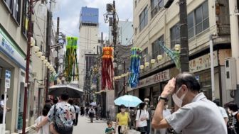 Cuaca Panas Tinggi Landa Jepang, Warga Diimbau Hindari Sengatan Panas