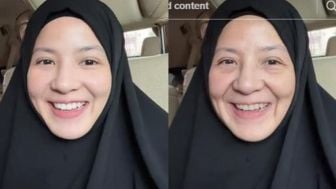 Pakai Filter Aged, Wajah Tua Natasha Rizki Mirip Desta