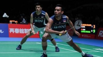 Ganda Putra Indonesia Tumbang Hadapi Unggulan China di Japan Open 2023