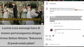 Lucinta Luna Tunangan dengan Artem Boltian, Netizen Ngaku Ngeri