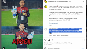 Dua Pemain Absen dari Piala AFF U23 2023 di Thailand, PSSI Disebut Bodoh sama Warganet