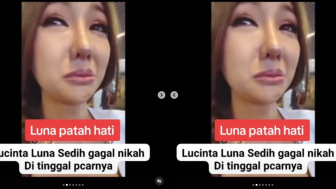 Nangis Sesenggukan, Lucinta Luna Ngaku Ditinggal Alan