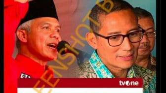 CEK FAKTA: PDIP Usir Sandiaga Uno Karena Ngotot Jadi Wapres Ganjar