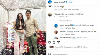 Happy Asmara Dikabarkan Dekat Dengan Ariel NOAH