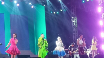 Raffi Ahmad Tampil di Panggung Festival Musik Synchronize Fest 2023 Tanpa Laudya Chintya Bella