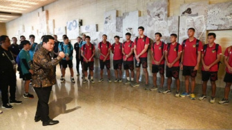 Erick Thohir Minta Liga 1 Berhenti Sementara Demi Piala Asia U-23 2024