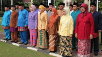 Baju Miskat, Pakaian Tradisional Khas Kaltim Sejak Zaman Kerajaan Kutai