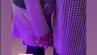 Momen Deklarasi Kaesang Jadi Ketua Umum PSI, Erina Genggam Erat Tangan Suami
