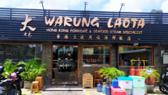 Warung Laota Bali, Sajikan Bubur Pelangi Ala Tiongkok