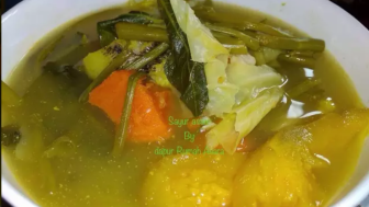 Cara Membuat Sayur Asam Khas Kutai, Nikmat Disantap Siang Hari