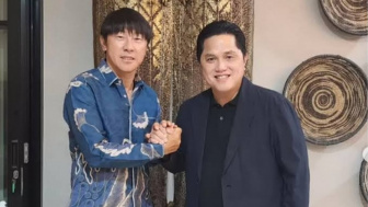 Erick Thohir Dan Shin Tae Yong Peringatkan Pemain Timnas Agar Tak Remehkan Brunei Darussalam