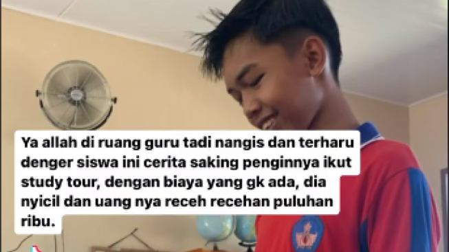 Bikin Haru, Siswa SMP Ini Rela Kerja Jadi Buruh Batu Bata Demi Bayar Uang Study Tour