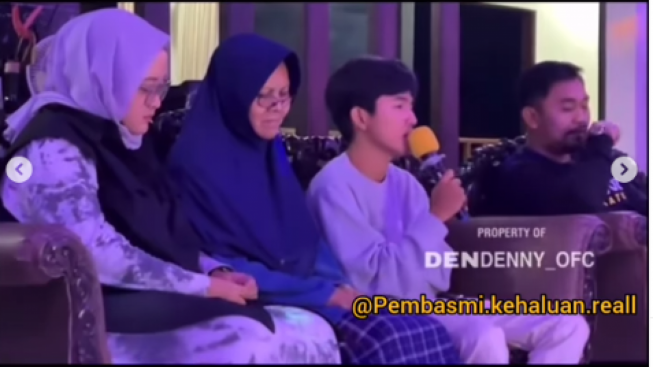 Tiko Tetap Ucapkan Terima Kasih Kepada Pratiwi Noviyanthi Meski Sosoknya Tak Hadir