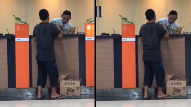 Kardus Bukan Sembarang Kardus, Nasabah Ini Setor Uang Gepokan ke Bank