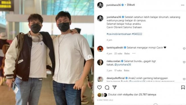 Anak Yuni Shara Semakin Besar Mirip Raffi Ahmad Versi Muda