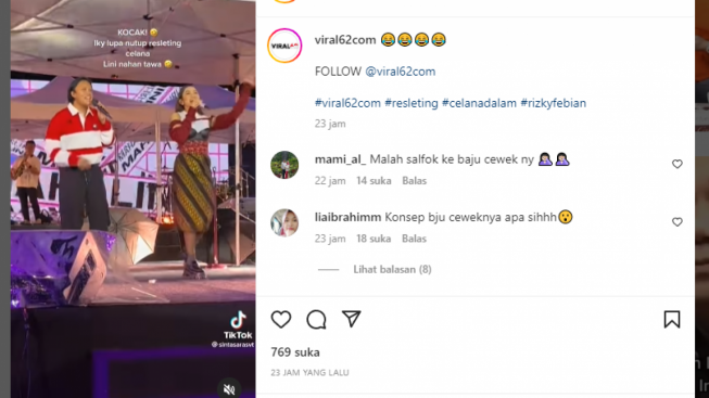 Resleting Rizky Febian Terbuka, Mahalini Tahan Tawa