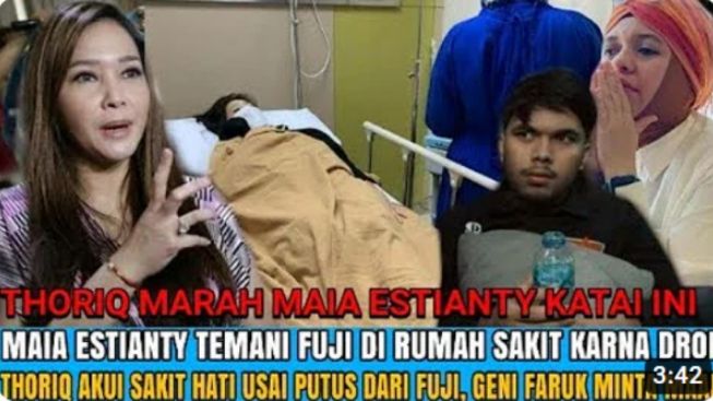Cek Fakta: Thariq Marah Maia Estianty Temani Fuji di Rumah Sakit Karena Drop