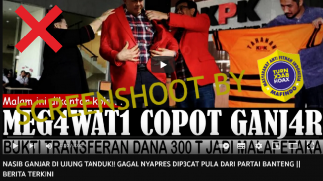 CEK FAKTA: Ganjar Pranowo Dipecat dari PDI-P