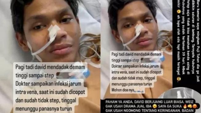 Kondisi David Ozora Mengkhawatirkan, Sempat Step Hingga Kejang, Ternyata Infeksi