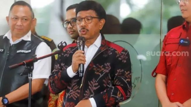 Alasan Kejaksaan Agung Masukkan Sekretaris Jenderal Partai NasDem Johnny G Plate Dalam Tahanan