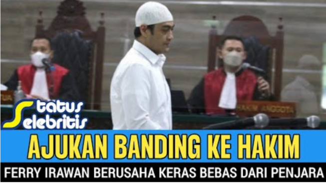 Cek Fakta: Ferry Irawan Ajukan Banding ke Hakim Atas Kasus KDRT yang Menjeratnya