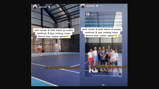 Rendy Kjaernet Akui Perselingkuhan ke Publik, Syahnaz dan Jeje Malah Sibuk Main Tennis