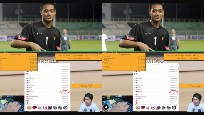Windah Basudara Live Streaming Penggalangan Dana untuk Legenda Kiper Indonesia Kurnia Meiga