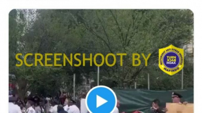 CEK FAKTA: Detik-detik Kerusuhan Para Pengungsi Muslim di New York