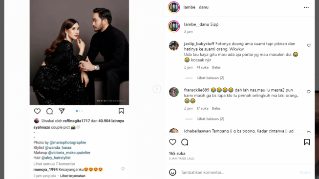 Syahnaz Pamer Foto Mesra dengan Jeje, Publik Sebut Pikiran dan Hatinya ke Suami Orang