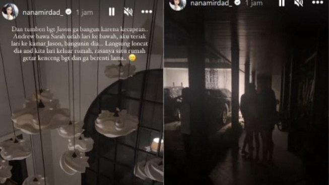 Nana Mirdad Merasa Rumahnya Bergetar Kencang Saat Terjadi Gempa Dini Hari