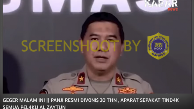 CEK FAKTA: Panji Gumilang Resmi Divonis 20 Tahun Penjara