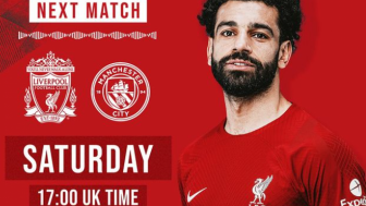 Link Streaming Liverpool vs Manchester City: Pertemuan ke-220, The Reds Berpeluang Perpanjang Rekor?