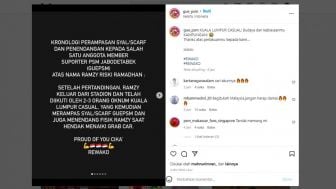 Viral! Pendukung PSM Diserang Usai Final Piala AFC, Suporter ke Fans KL City: Belum Ngerasain Busur Nempel di Badan