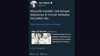 Heboh Twitter Tutup, Ini Deretan Tweet Legendaris Indonesia versi Netizen: Akun Jokowi Nge-tweet JKT48 hingga Om Telolet Om